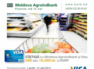 Încă 71 de norocoşi – câştigători ai premiilor MAIB şi Visa